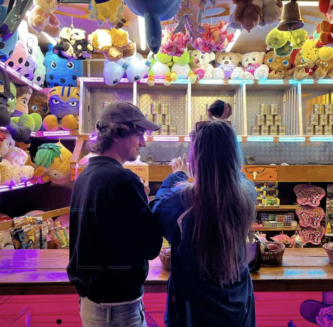 Cita en una feria